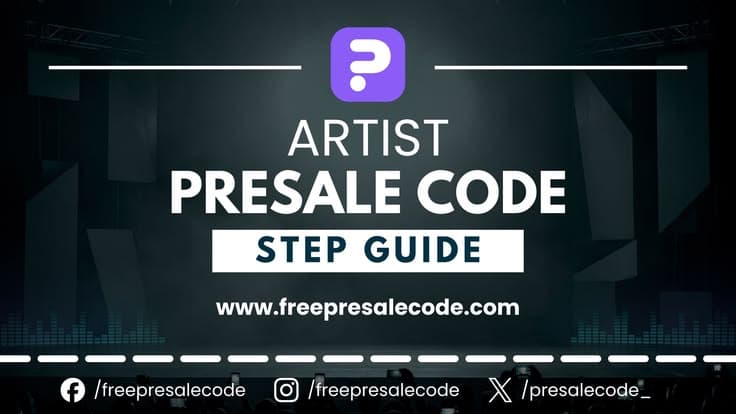 How to Get Artist Presale Codes