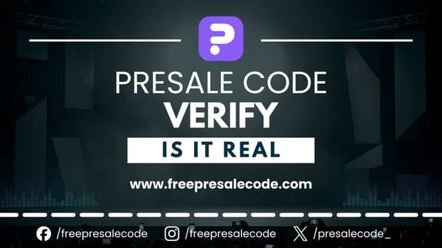 Presale Code Verification: How to Know If a Code Is Real Before Using ...