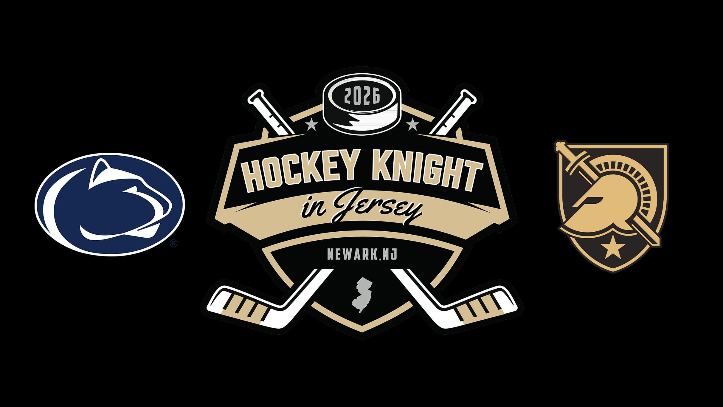 Hockey Knight In Jersey - Penn State vs Army