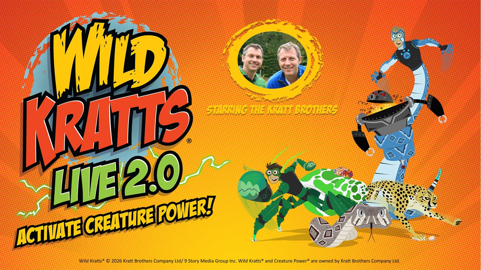 The Wild Kratts Live 2.0: Activate Creature Power!