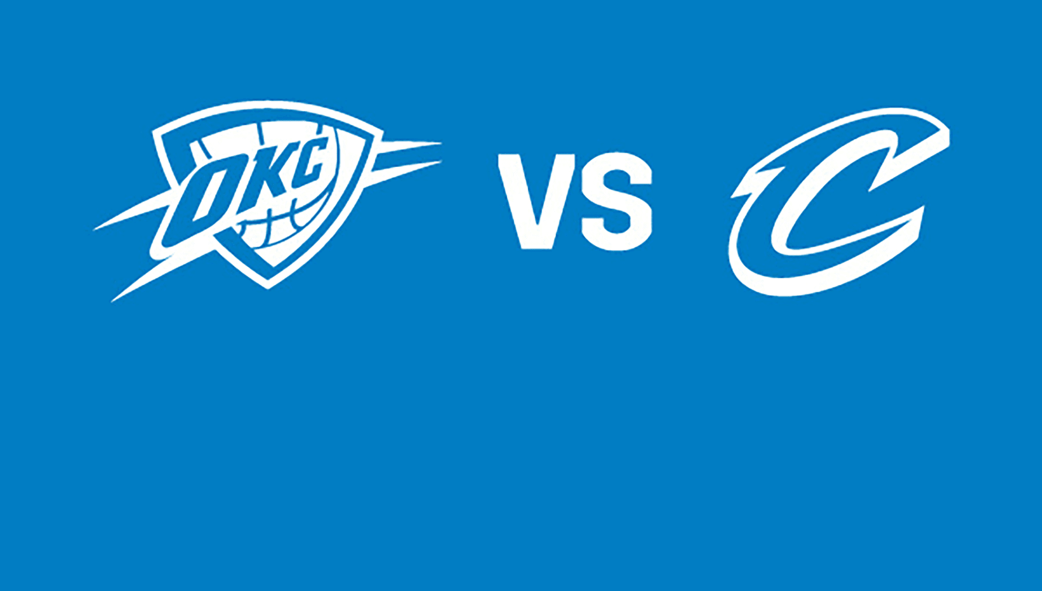 NBA: Oklahoma City Thunder vs. Cleveland Cavaliers