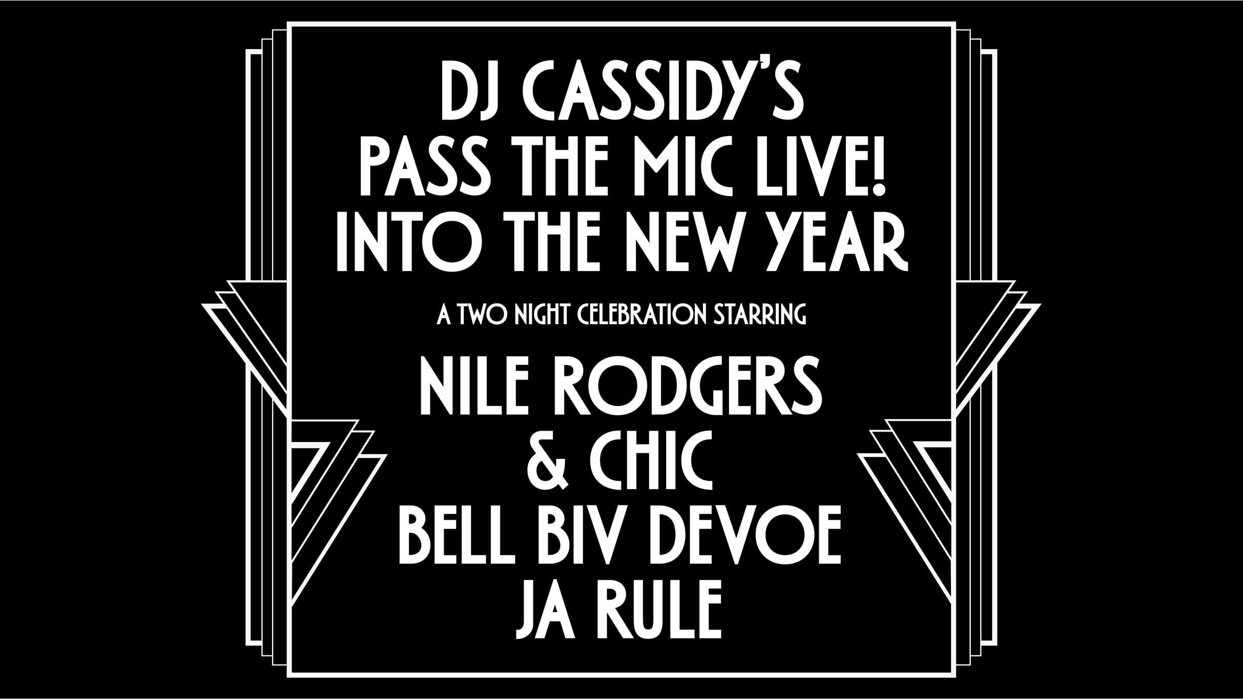DJ Cassidy's Pass The Mic Live! Into The New Year