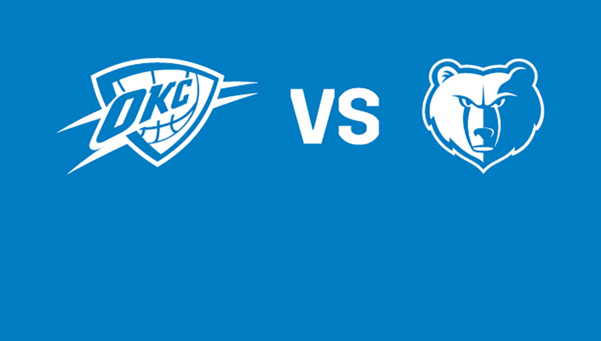 NBA: Oklahoma City Thunder vs. Memphis Grizzlies