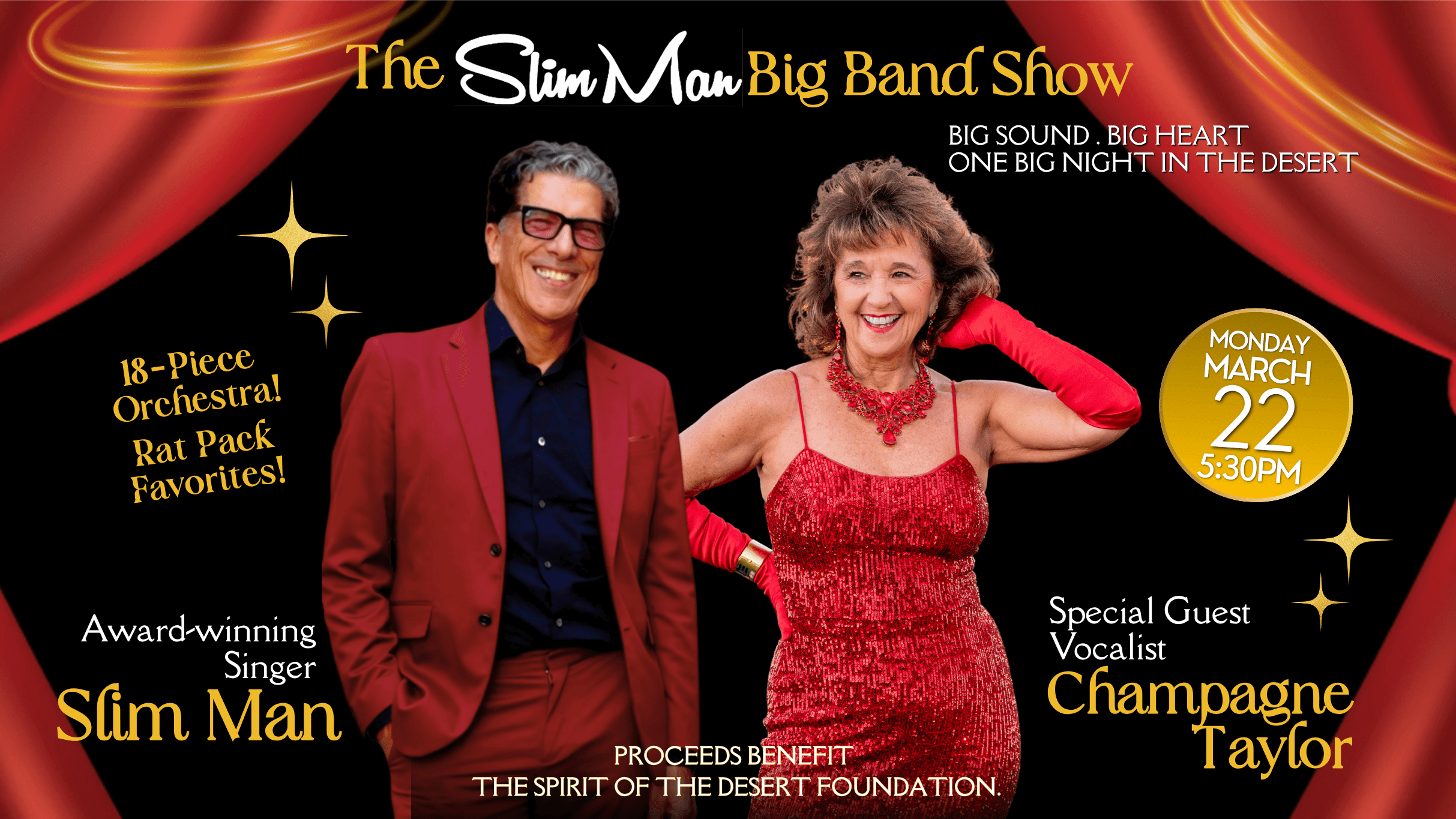 SLIM MAN Presents THE BIG BAND SHOW